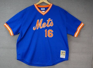 Mitchell & Ness 1986 Dwight Gooden New York Mets Gr. 56 3XL - Cooperstown Trikot - Bild 1 von 9