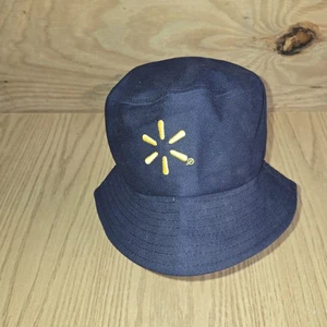 Walmart Sunshine Logo blau Fischerhut OSFM-Hut Werbehut Souvenir blau neu ohne Etikett - Bild 1 von 6