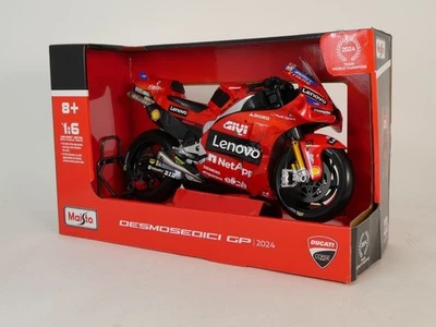 Maisto Ducati Desmosedici GP #1 Francesco Bagnaia 2024 1/6 32245#1 - Bild 1 von 3