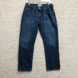 Ariat M2 Jeans 33x32 Herren Blau Traditional Relaxed Fit Bootcut Denim Dark Wash - Bild 1 von 14