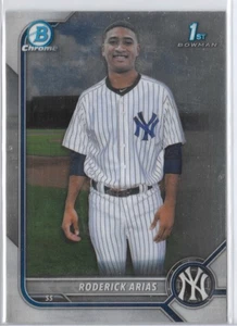 2022 Bowman Chrome 1st - Prospects Roderick Arias #BCP-153 - Picture 1 of 3