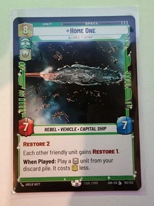 Home One - 102/252 Star Wars Unlimited Spark of Rebellion Legendary - Picture 1 of 1