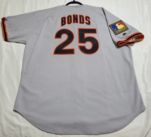 AUTHENTIC RUSSELL ATHLETIC 52 2XL BARRY BONDS SAN FRANCISCO GIANTS 1994 Jersey - Picture 1 of 5