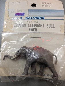 Walthers 447-754 HO Indian Elephant Bull Figure - Picture 1 of 1