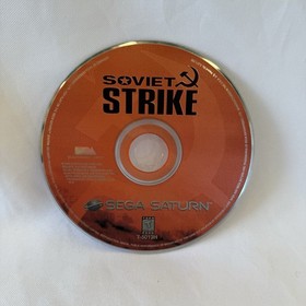 Soviet Strike (Sega Saturn, 1996) Vintage Video Game (Disc Only)