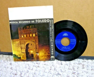 MUSICA RECUARDO DE TOLEDO Infantry Madrid record 45 Zocodover vtg 1966 vinyl 7" - Picture 1 of 3