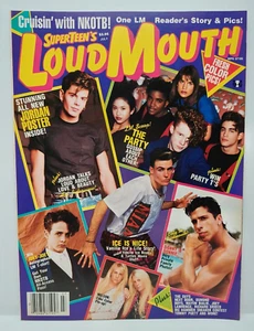 Superteens Loud Mouth Vol 3 No 4 July 1991 NKOTB Vanilla Ice Hammer Like New - Picture 1 of 7