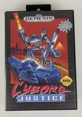 Cyborg Justice for Sega Genesis (1993) Authentic - Tested w/ Box - No Manual - Image 1 of 4