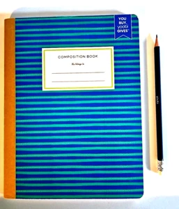 YOOBI Pencil & Evolve College Ruled Composition Book 7.5"x9.75" - Picture 1 of 4