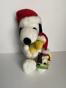 Peanuts Christmas Snoopy and Woodstock 18" Stuffed Plush Applause - Picture 1 of 9