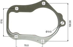 TURBO GASKET BA BF XR6 OUTLET STAINLESS STEEL PERMASEAL - Picture 1 of 1
