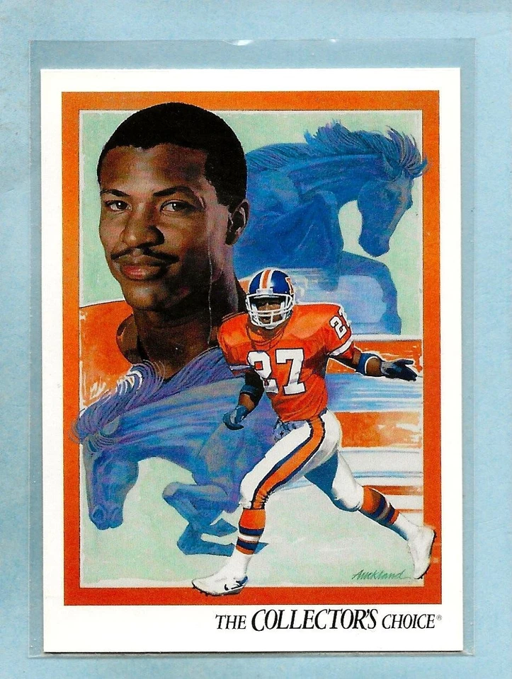 STEVE ATWATER - 1992 Upper Deck "Checklist" - #76- Broncos - Comb. Shipping - Image 1 of 1