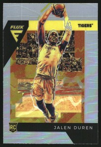 2022-23 Panini Chronicles Draft Picks Flux Silver #6 Jalen Duren - NM-MT