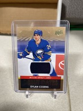 DYLAN COZENS 2021-22 Upper Deck Debut Dates RC Patch SP