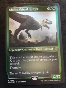 Ghalta, Primal Hunger - Etched Foil - CMM - MTG - NM Unplayed - EN - 0561 - Picture 1 of 1