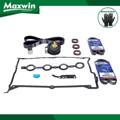 Timing Belt Kit Valve Cover Gasket Drive Belt Fit Audi A4 Volkswagen Passat 1.8L - Image 1 of 4