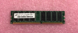 1 X 256MB MICRON PC-2700 DDR-333 NON-ECC MEMORY RAM MT16VDDT3264AG-335B4 - Picture 1 of 2