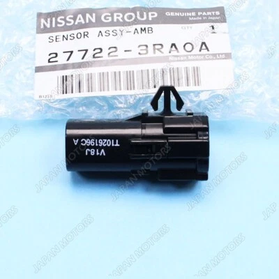Sensor de temperatura del aire ambiente 27722-3RA0A genuino OEM Nissan Infiniti QX56 QX80 Foto 1 de 4