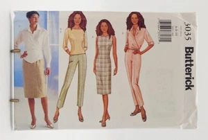 Pattern Misses Petite Top Dress Skirt Pants Shirt EASY Size 6-10 Butterick 3035 - Picture 1 of 2