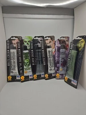 Lot Of 6 New Rubies Halloween Anime Cosplay Costume Party Cream Makeup FX - Image 1 of 4