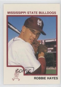 1991 Mississippi State Bulldogs Team Issue Robbie Hayes