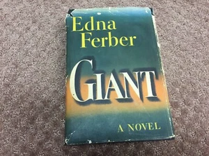 GIANT by EDNA FERBER HC DJ 1st EDITION FIRST PRINTING 1952 - Bild 1 von 6