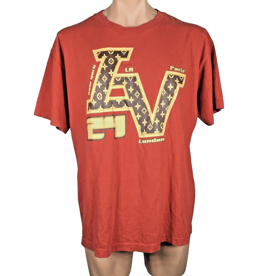 Camiseta de recuerdo vintage años 80 90 Streetwear NY Londres LA XL diseñador hip hop Foto 1 de 4