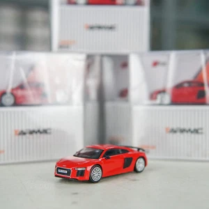 Tarmac Works 1/64 Global64 Audi R8 V10 Plus rojo dinamita - Imagen 1 de 4
