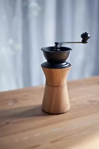 MokuNeji Kalita COFFEE MILL Wooden zelkova 760g New - Picture 1 of 5