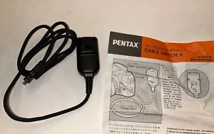Genuine Pentax Remote Switch F for PZ/ZX/SF 35mm; 645 & 645N Japan - Picture 1 of 6