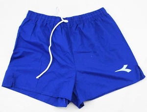 Vintage Diadora Fußball/Sport SHORTS blau Größe L 370 G - Bild 1 von 4