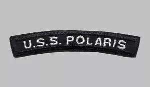 US Navy AF-11 USS Polaris Stores Ship UIM Shoulder Rocker Tab - Bild 1 von 1