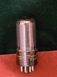 Vintage Bendix Radio Vacuum Tube 6W6GT K3M Smoked Glass - Untested - Picture 1 of 6