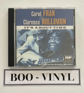 Carol Fran & Clarence Hollimon : It's About Time CD album chicago blues NM / M - Foto 1 di 7