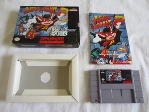 Aero the Acro-Bat 2 (SNES) Super Nintendo CIB Caja Completa Sunsoft 1994 RARO - Imagen 1 de 12