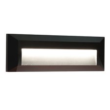 Faretto segnapassi LED 3,5W luce esterni IP65 fissaggio muro 230V giardino viale