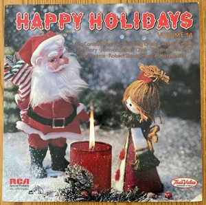 Happy Holidays 14 -EX vintage OG 1979 RCA vinyl LP- Bing Crosby - Perry Como - Picture 1 of 3
