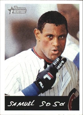 2002 Bowman Heritage Black Box #247 Sammy Sosa - BB - Image 1 of 2