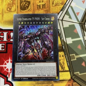 Super Starslayer TY-PHON Sky Crisis Secret Rare RA04-EN072 - Picture 1 of 2