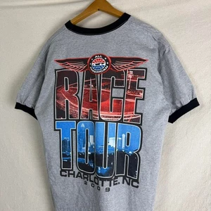 NASCAR Tour Ringer Men's XL Tee Charlotte NC 2009 All Access - Picture 1 of 6