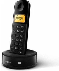 PHILIPS D2601B/01 Telefono Fisso Telefono Cordless Tasti di Selezione Rapida Nero - Foto 1 di 5