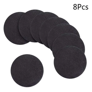 8pcs Black Round Cardboard Mandala Painting Paper DIY Cardboards Art Supplies - Picture 1 of 8