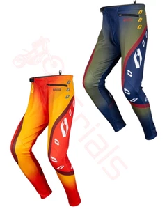 JITSIE TRIALS PANTS T3 STYKKO DESIGN RED GREEN BLUE NEW TROUSERS KIT 2025 - Picture 1 of 17