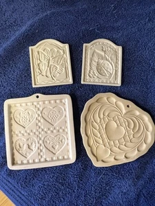 Vintage braune Tasche Cookie Art Herz Keksformen plus zwei andere - Bild 1 von 5