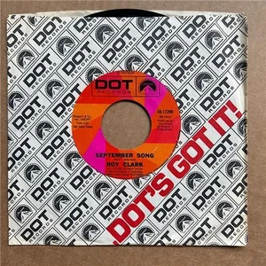 ROY CLARK SEPTEMBER SONG 7" 1967 with for the life of me - nice copy USA - Picture 1 of 2