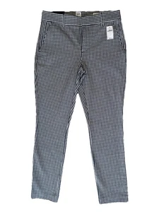 Neu mit Etikett Gap Damenhose blau Gingham Stretch Signatur Skinny Ankle Größe 6 - Bild 1 von 10