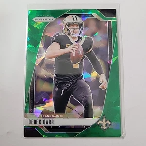 2024 Prizm Derek Carr Green Ice #203 Santi - Foto 1 di 2