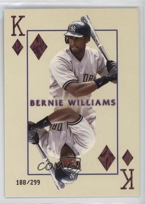 Invincible Kings of the Diamond 2000 numerado a 299/299 Bernie Williams #21 Foto 1 de 2