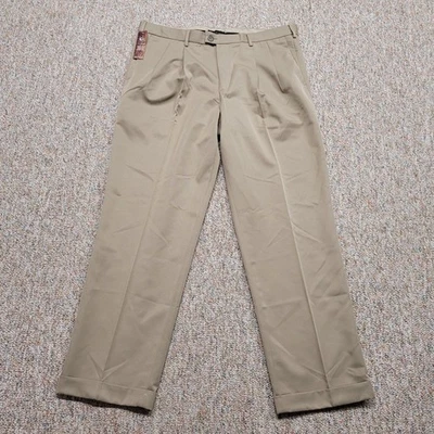 Dockers Pants Mens 40x32 Brown Easy Khaki Relaxed Fit Cocona Performance NWT - Image 1 of 4
