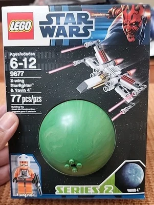 LEGO Star Wars: X-Wing Starfighter & Yavin 4 New In Box Number 9677 - Image 1 of 4